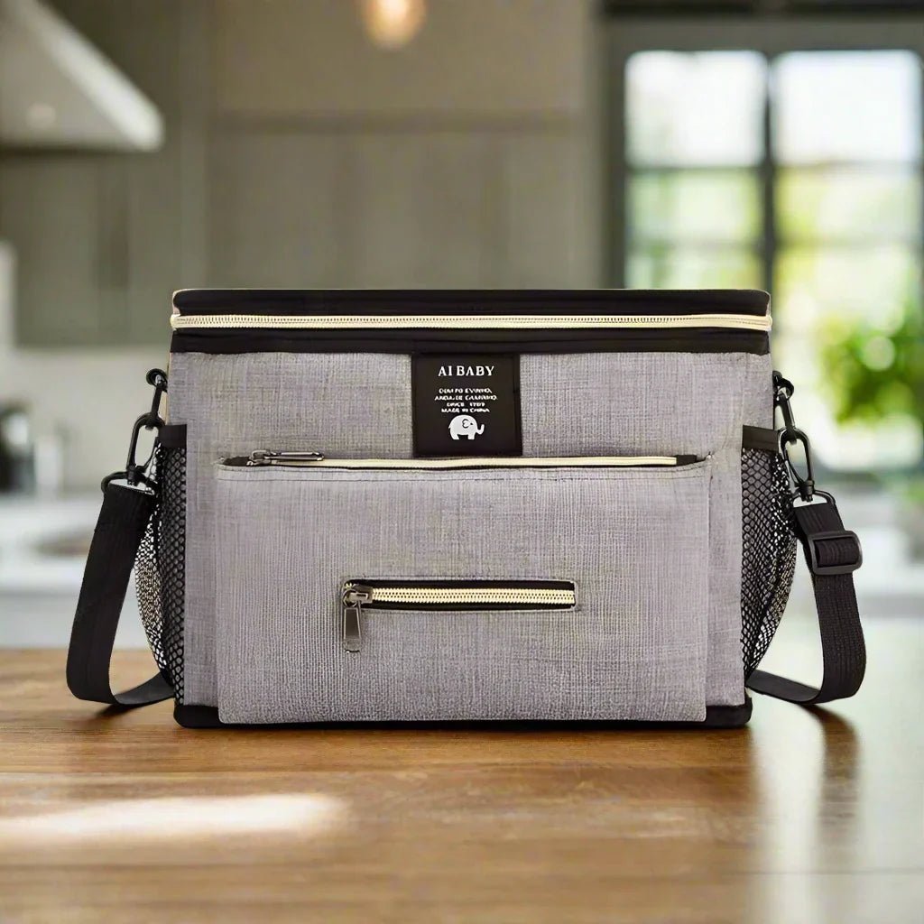 Sac à Langer - BabyTravel™ - Gris - Univers Nourrisson