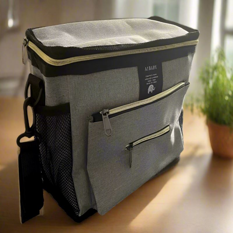 Sac à Langer - BabyTravel™ - Gris - Univers Nourrisson
