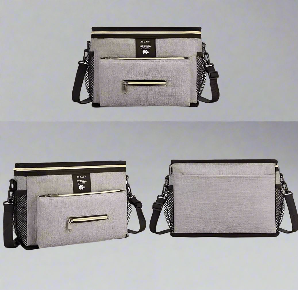 Sac à Langer - BabyTravel™ - Gris - Univers Nourrisson
