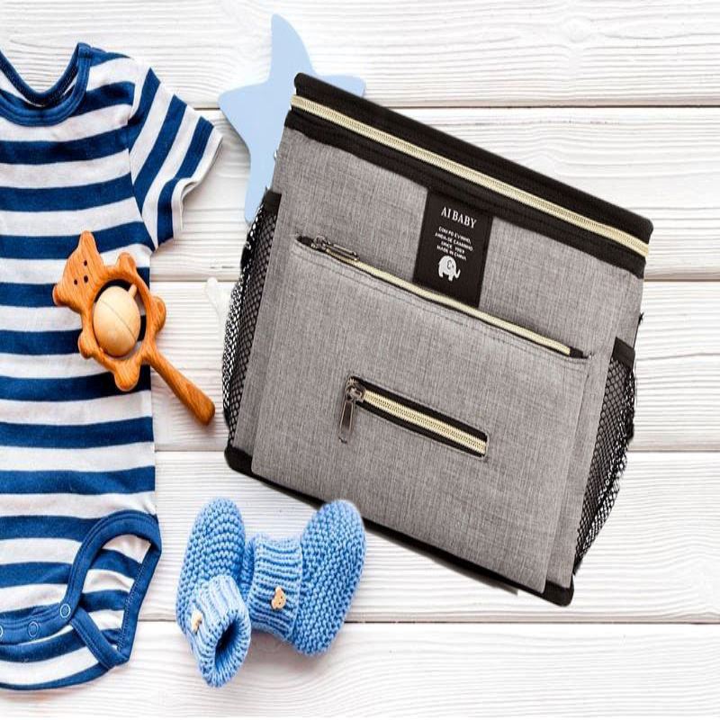 Sac à Langer - BabyTravel™ - Gris - Univers Nourrisson