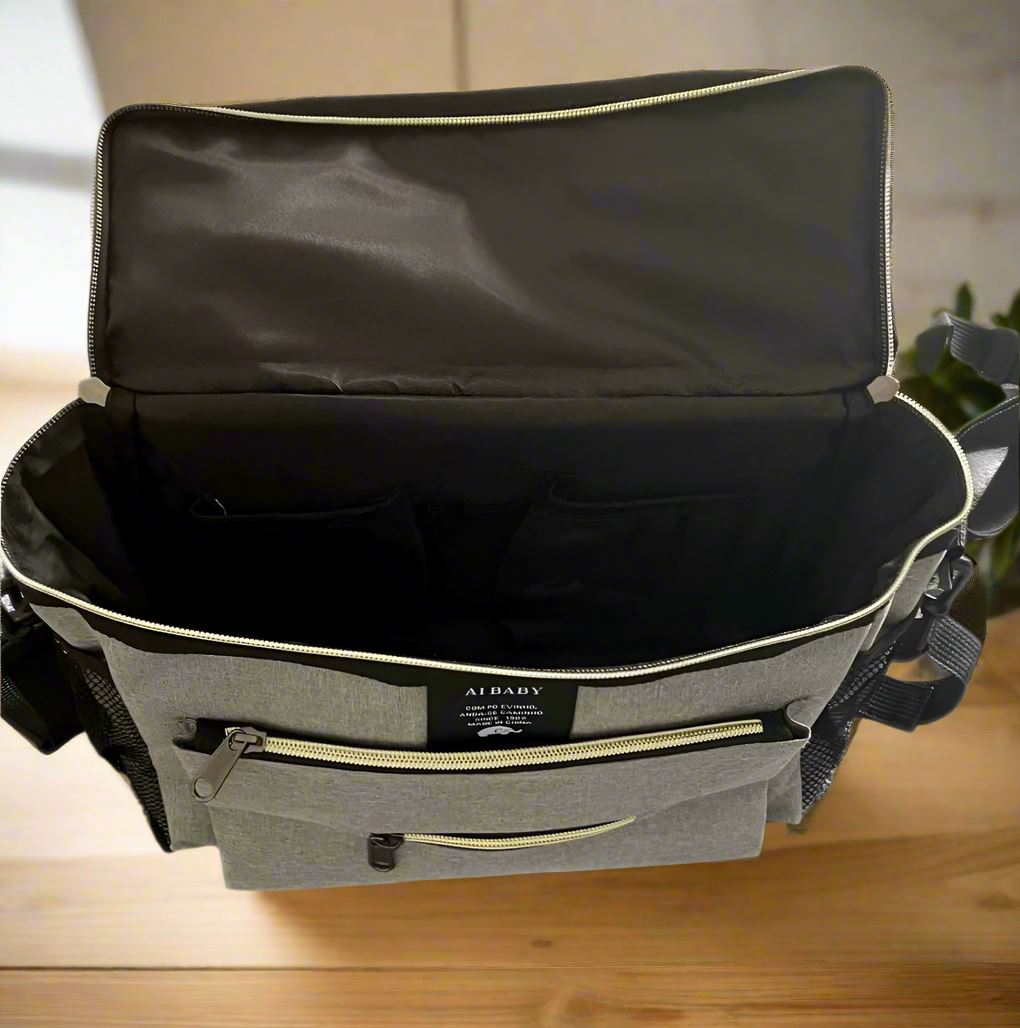 Sac à Langer - BabyTravel™ - Gris - Univers Nourrisson